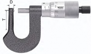 Rohrwandmikrometer 0-25/0.01mm