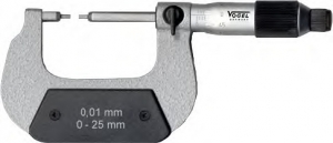 Bgel-Messschraube, 25-50 mm,