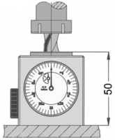Null-Einsteller mit Messuhr
