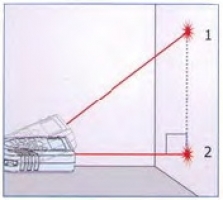 Laser-Entfernungsmesser 0,5 - 50 m