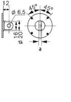 Abschlussdeckel mit Zahnstange