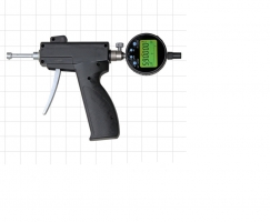 Pistolen-3Pkt-Innen-Messschrauben, 6-12mm+Messuhr