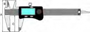 Elektr. Digital Messschieber