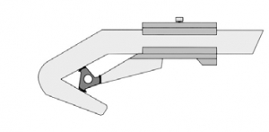Messschieber 3-Punkt, 20-75 mm