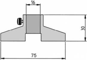Messbrcke fr Messschieber
